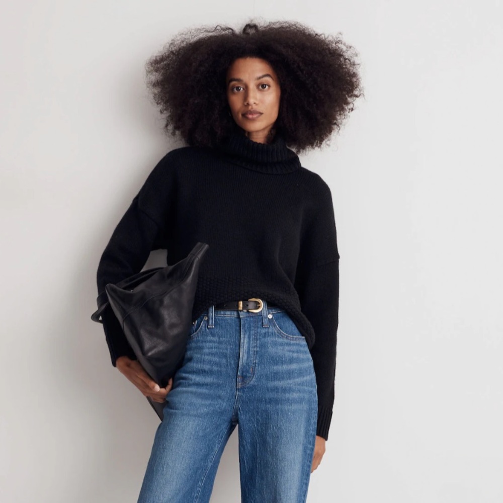 Madewell Sadler Turtleneck Sweater